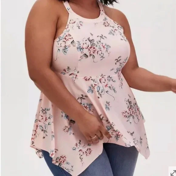 Never worn torrid sz 5 5X sleeveless summer shirt 1208 - Picture 1 of 6